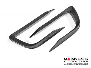 Maserati Levante S Sport Utility Front Bumper Canards - Carbon Fiber